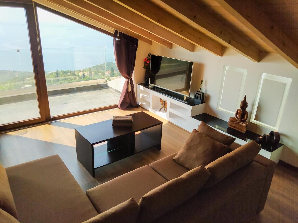 Blue Sky Loft By Corfuescapes Apartman Szpartílasz Kültér fotó