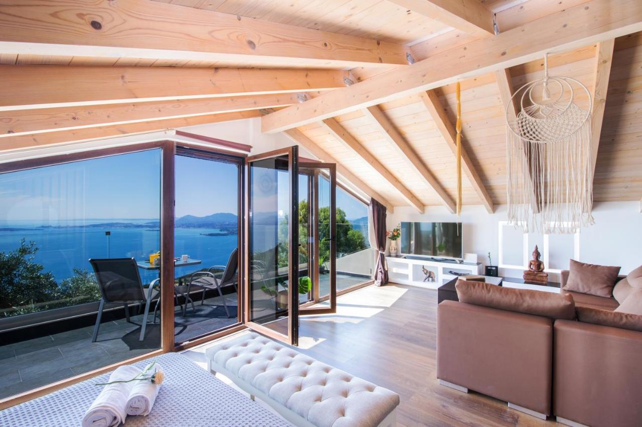 Blue Sky Loft By Corfuescapes Apartman Szpartílasz Kültér fotó