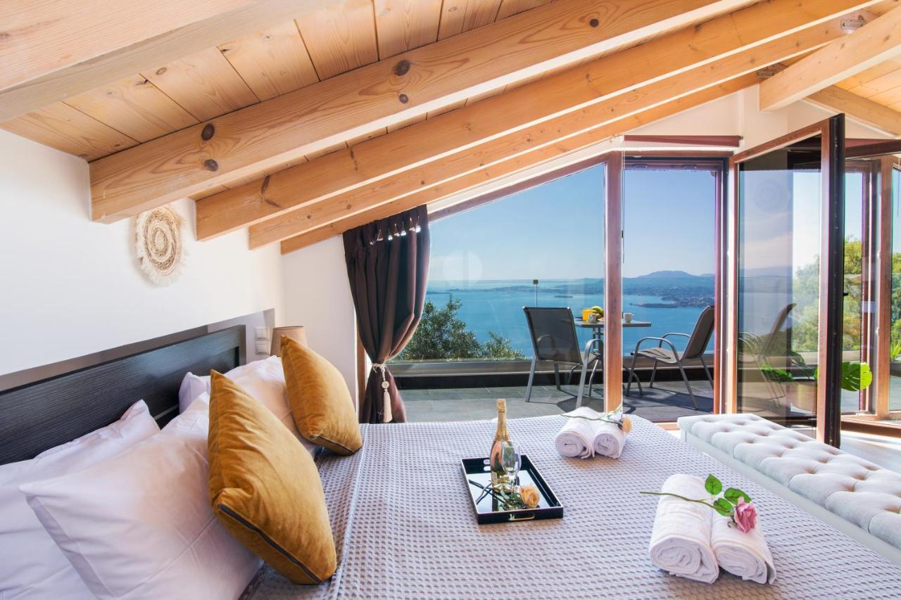 Blue Sky Loft By Corfuescapes Apartman Szpartílasz Kültér fotó